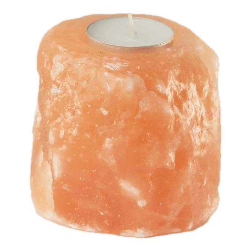 Bougeoir en sel de l'Himalaya offert avec la lampe de sel – Tendre Veilleuse