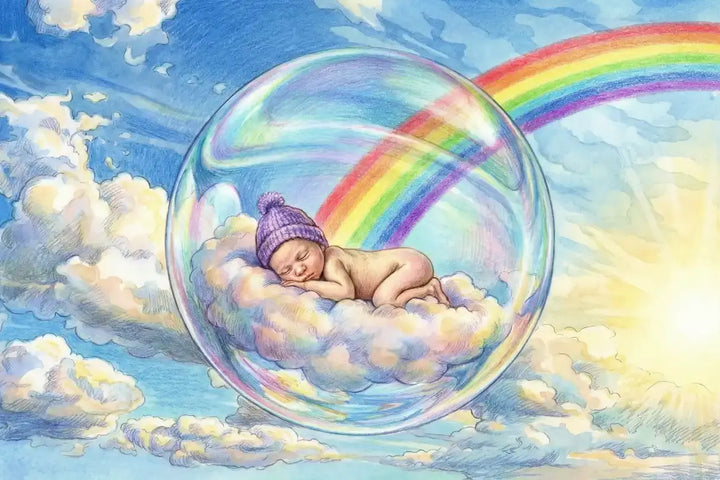 Bébé Arc-en-ciel : Signification, Caractère & Spiritualité (Guide Complet)