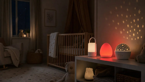 Veilleuse Pabobo avis comparatif avec alternatives pour bébé, lumière rouge et projection