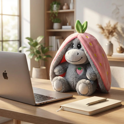 Peluche Âne Qui Respire Barnabé : Anti-Stress et Calme