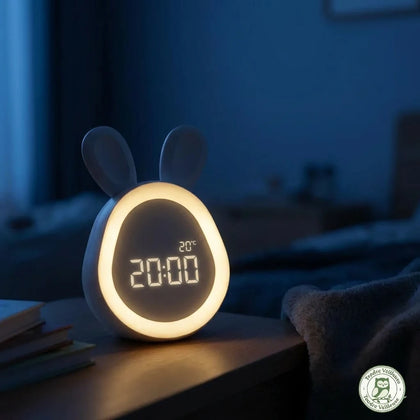 Réveil Lapin Enfant LED USB