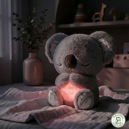 Doudou Koala Qui Respire : Veilleuse Bruit Blanc Bébé