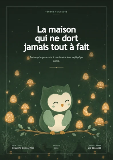 Couverture du guide La maison qui ne dort jamais tout à fait